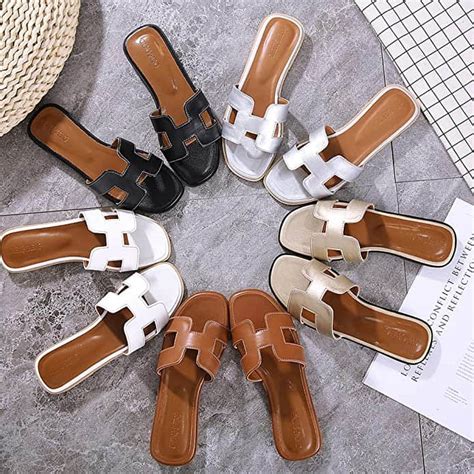 hermes white sandals dupe|hermes oran sandals knock off.